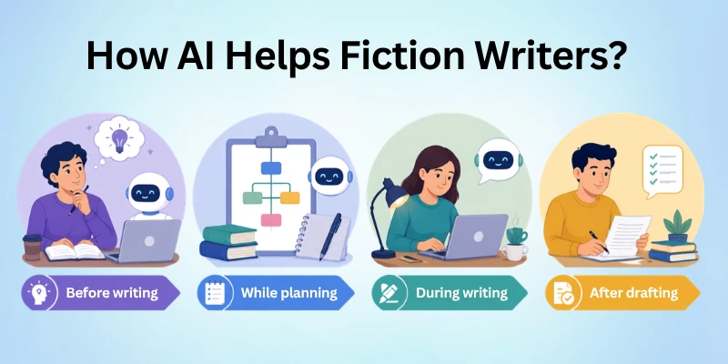 How AI Helps Fiction Writers