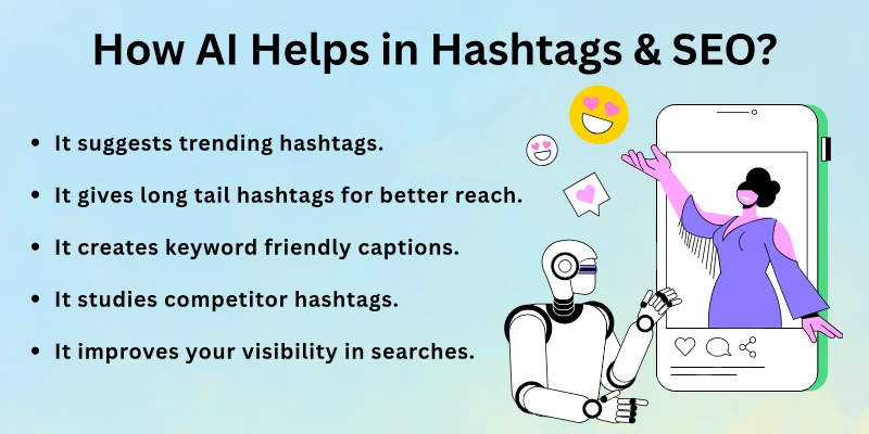 How AI Helps in Hashtags & SEO?