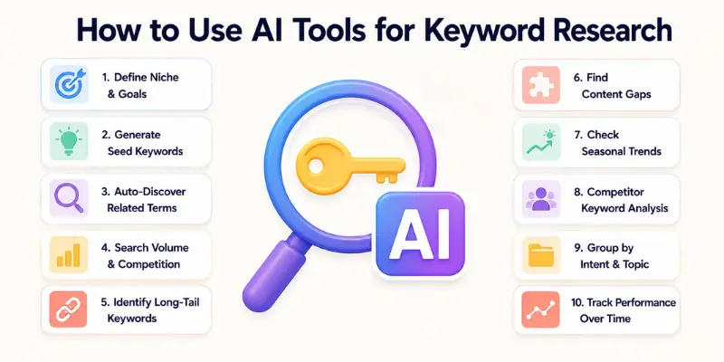 How to Use AI Tools for Keyword Research
