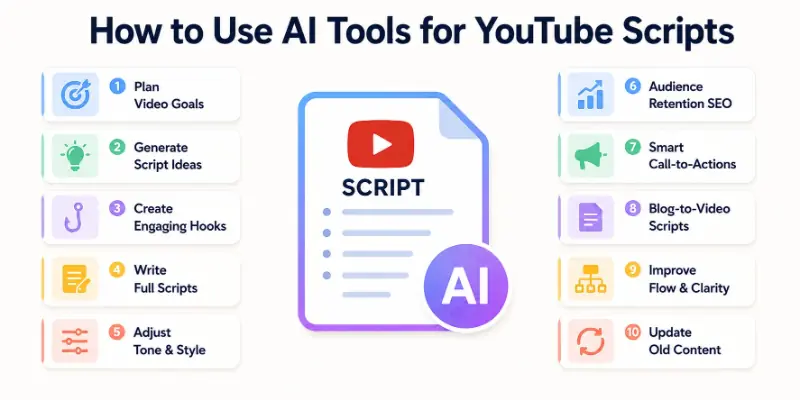 How to Use AI Tools for YouTube Scripts