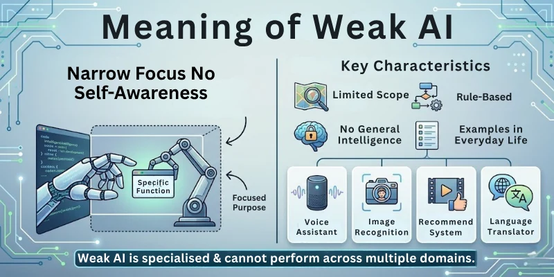 Meaning of Weak AI