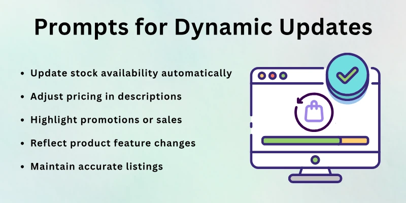 Prompts for Dynamic Updates