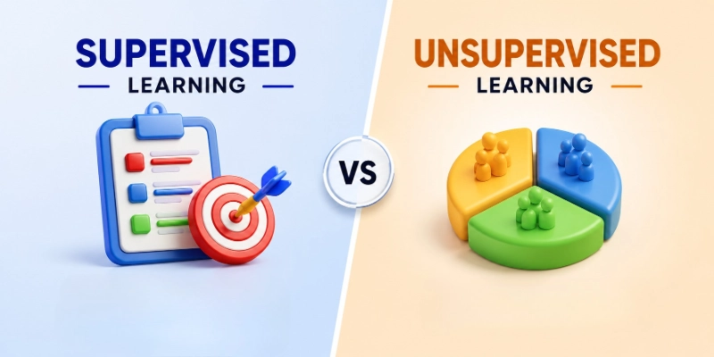 Supervised vs unsupervised learning