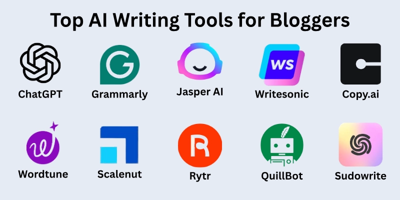 Top AI Writing Tools for Bloggers