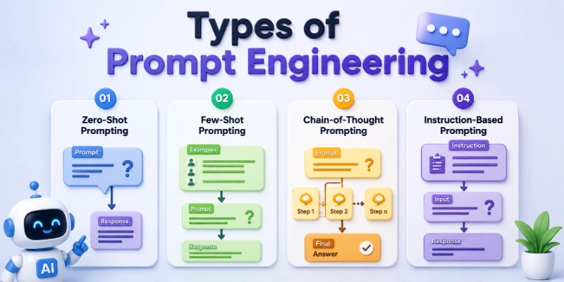 Types of prompt engineering