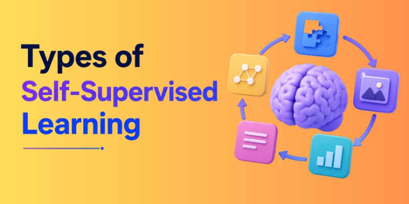 Types of self-supervised learning