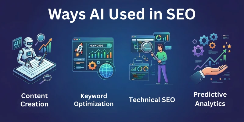 Ways AI Used in SEO