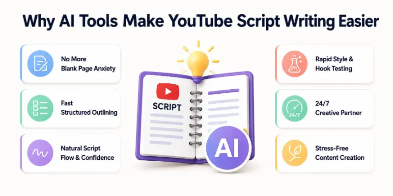 Why AI Tools Make YouTube Script Writing Easier